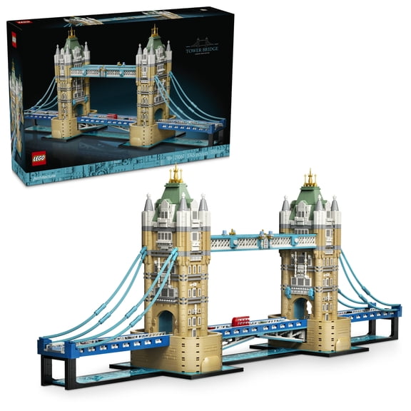 LEGO Architecture Tower Bridge - Building Set for Adults, Ages 18+ - Model London Landmark - Home Office, Bookshelf or Bedroom Décor - Gift for Birthdays - 21067