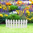 thumbnail image 4 of Shisuyan 10 Pcs Decorative Plastic Picket Fence Display Fence Garden Fence Path Fence, 4 of 9