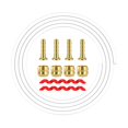 thumbnail image 3 of Almencla Bike Hydraulic Disc Brake Hose Kit Repair Tools Oil Tube Pipe Universal BH59 BH59 White, 3 of 8