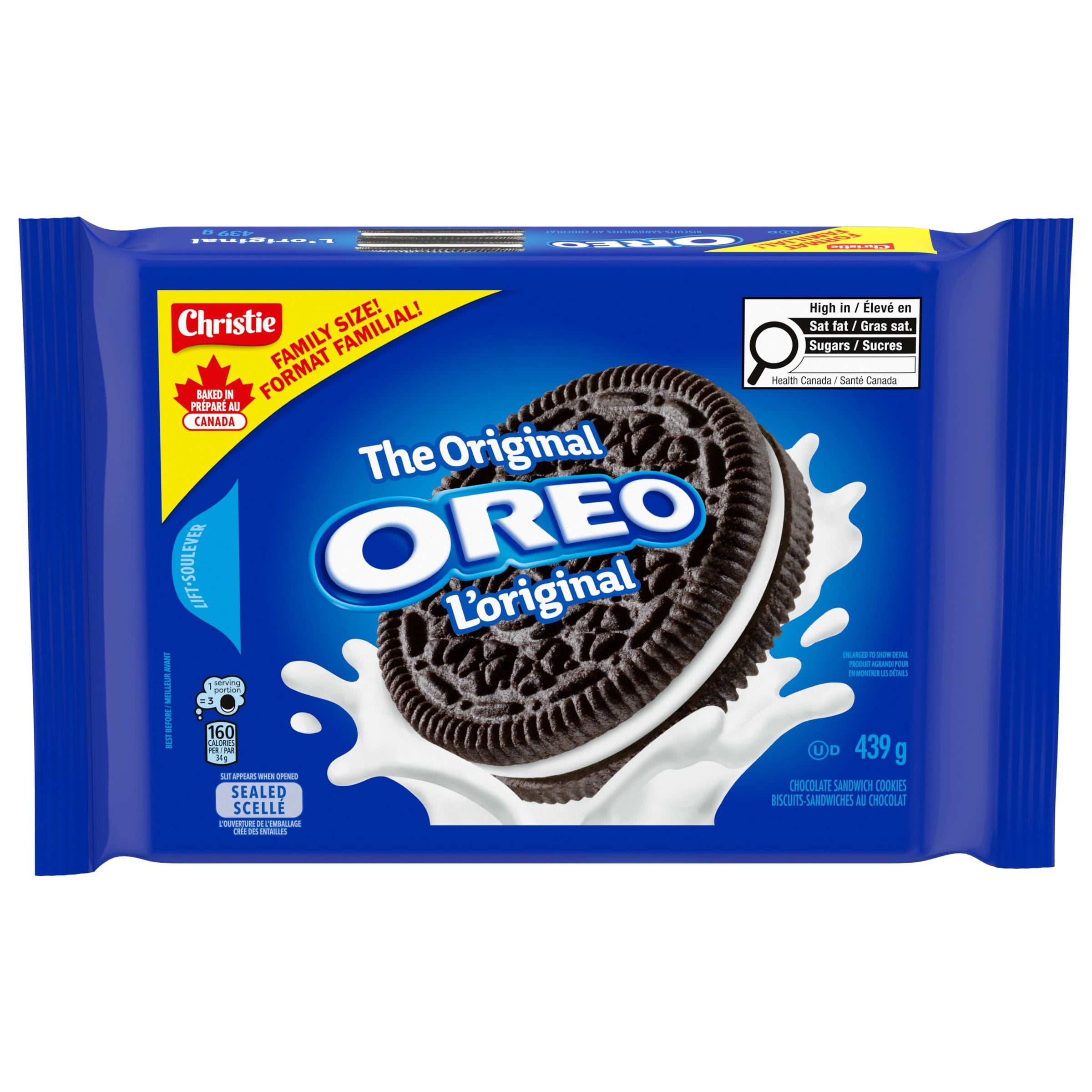 OREO Original Chocolate Sandwich Cookies, Family Size