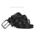 thumbnail image 3 of STRAND MEN'S GENUINE BLACK LEATHER BELT, 3 of 3