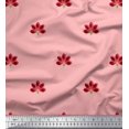 thumbnail image 1 of Soimoi Silk Fabric Artistic Floral Decor Fabric Printed Yard 42 Inch Wide, 1 of 5