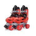 thumbnail image 1 of TFixol Adjustable Dual-Row Roller Skates for Kids - Lightweight, Durable, and Safe in Red (XS), 1 of 7