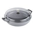 thumbnail image 1 of STAUB Braisières 3,5 L Fonte Ronde Heritage Braisière/poêle à Sauté, Gris Graphite, 1 of 6