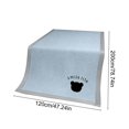 thumbnail image 3 of Linnome Ice Silk Cooling Mat Beaded Design Soft Foldable Washable Summer Bed Mat 47.24x78.74in Light Blue, 3 of 6