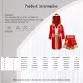 thumbnail image 4 of Fldy Kids Boys Boxing Uniform Set 2Pcs Boxing Robe And MMA Shorts Boxer Costume Halloween Outfit Black Hot Pink 16, 4 of 4
