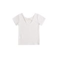thumbnail image 4 of Faithtur T-Shirt pour Enfants, Couleur Unie Nœud Papillon Col Rond Manches Courtes, 4 of 9