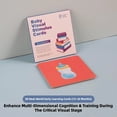 thumbnail image 4 of Clearance,Early Education Visual Card 0-3 Months Baby Tracking Card Early Education Cards, 4 of 5