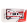 thumbnail image 4 of Cergrey 1:36 Hospital Rescue Ambulance Diecast Alloy Model With Pull Back Sound Light For Children Toys, Diecast Alloy Model, Rescue Ambulance Model, 4 of 8