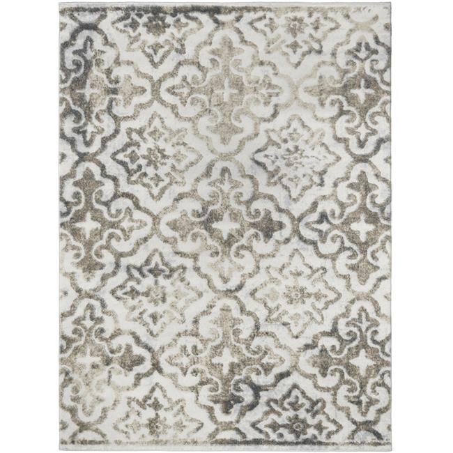Mayberry Rug DN8941 8X10 Tapis d'Aire Denver Calypso 7 Pi 10 Po x 9 Pi 10 Po, Beige