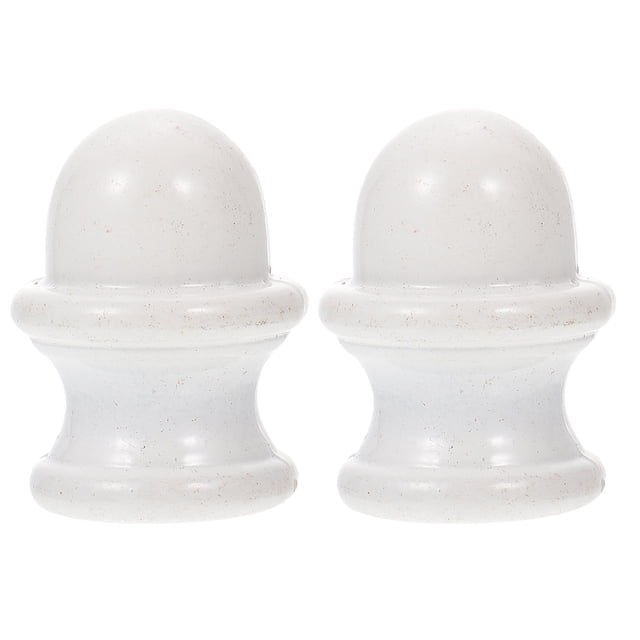 2Pcs Table Light Finial Decor Simple Lampshade Holder Knob Chic Light Accessory
