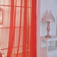 thumbnail image 3 of XZNGL 1 PCS Pure Color Tulle Door Window Curtain Drape Panel Sheer Scarf Valances, 3 of 8