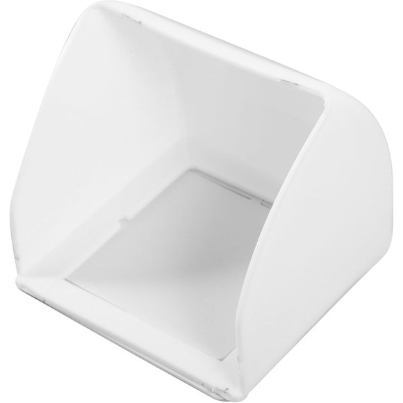 EcoNesxp Exquisite outdoor socket box electric plug cover rain cover wall switch socket plate protector suitable for bathroom home outdoor white trendy fashion
