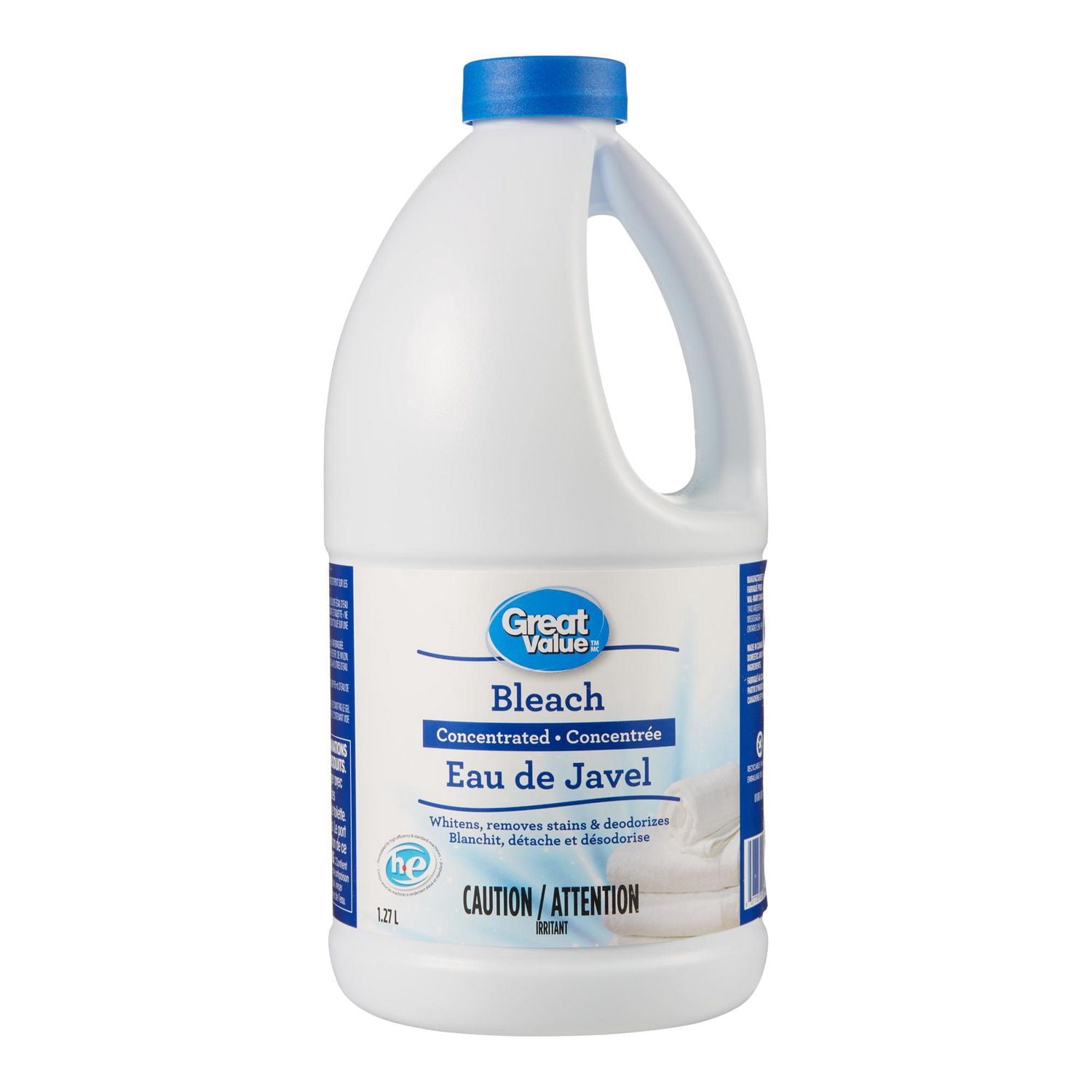 Great Value Concentrated Bleach1.27L - Walmart.ca