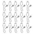 thumbnail image 1 of SHISUYAN 100Pcs Stethoscope Shape Pendant for Cosplay and Diy Projects Adults, 1 of 8