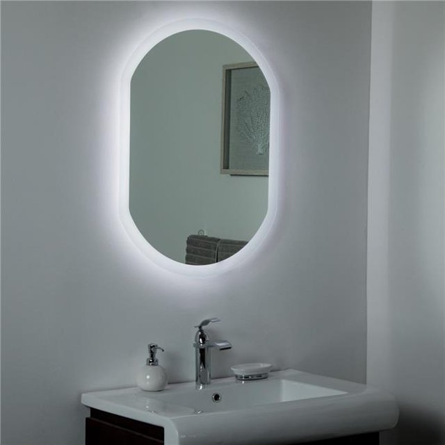 Decor Wonderland SSL049 31.5 x 23.6 in. Luka Backlit LED Bathroom Mirror