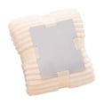 thumbnail image 3 of Oversized Cooling Quilt Wave Design Temperature Regulating 79x59in Double Layer Blanket Beige, 3 of 6