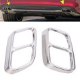 thumbnail image 1 of Stainless Steel Car Quad Exhaust Tip Trim Replacement for CLS W218 20122017, 1 of 7
