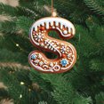 thumbnail image 5 of LSLJS 26 Letters Christmas Tree Decoration Pendant Christmas Tree Ornaments Personalized DIY Christmas Ornaments Christmas Decorations Xmas Tree Hanging Decor, 5 of 5