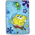 thumbnail image 3 of Spongebob "Bubble Buddies Blanket, 3 of 4