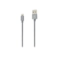 thumbnail image 1 of iStore - Lightning cable - USB male to Lightning male - 4 ft - space gray, 1 of 5