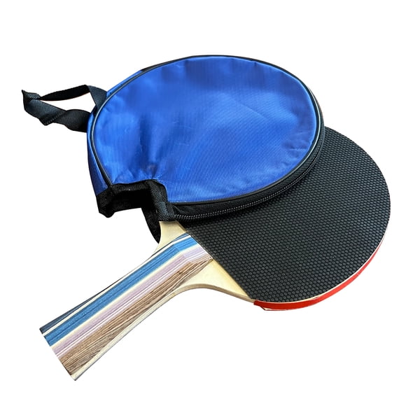 PRISP Pagaie de Tennis de Table de Compétition - Raquette de Ping-Pong avec Housse et Revêtement en Éponge