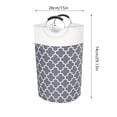 thumbnail image 3 of Binwennn Closet Organizer for Clothes Easy Storage under Bed Storage Containers Round Freestanding Laundry Hamper Collapsible Tall Clothes Hamper With Extended Handles For Clothes Toys In The, 3 of 4