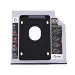 MesaSe SATA to SATA 9mm SSD Case Hard Disk Drive Enclosure CD-ROM Disk Drive Bay