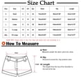 thumbnail image 3 of PEZHADA Women's Mid Waist Stretchy Denim Button Zipper Jean Shorts with Pockets, Light Blue, 3 of 6