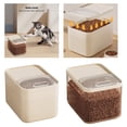 thumbnail image 4 of Puawkoer Airtight Pet Food Rice Holder Container The Container Store Storage Container Up To Storage Pantry Small Food Containers 30 Lbs For Dog Storage & Organization Tall Container Cat, 4 of 6