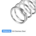thumbnail image 4 of Unique Bargains Compression Spring, 5 Pack 304 Stainless Steel, 9mm OD, 0.8mm Wire, 20mm Length, 4 of 6