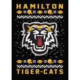 thumbnail image 2 of CFL Hamilton Tiger Cats Xmas Design Black 2X-Large T-Shirt, 2 of 4