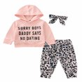 thumbnail image 1 of Baby Boys 2PCS Pants Sets Long Sleeve Round Neck Sweatshirt Tops Solid Color Pants Sets, 1 of 6
