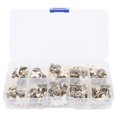 thumbnail image 1 of Women Shirt Brooch Buttons, 150Pcs Strong Durable Elegant Style Plastic Metal No Sew Buttons  For Sewing, 1 of 8