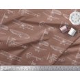 thumbnail image 3 of Soimoi Rayon Fabric Check & Airplane Transport Print Sewing Fabric Yard 56 Inch Wide, 3 of 3
