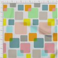 thumbnail image 3 of Soimoi Moss Georgette Fabric Square Panel Printed Craft Fabric by The Yard 42 Inch Wide, 3 of 3