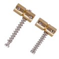 thumbnail image 4 of 4 Pcs 4String Chevalet Selles pour Guitare Électrique Bass Pièces de Rechange, 4 of 11
