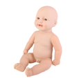 thumbnail image 2 of Esquirla Poupée Bébé Garçon Mignonne et Réaliste, Membres et Tête Détachables, Poupée Bébé en Vinyle 18,5 Po, 2 of 7