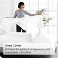 thumbnail image 4 of Bare Home Flat Top Sheet Premium 1800 Ultra-Soft Microfiber Collection, 4 of 6