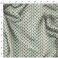 thumbnail image 4 of Soimoi White Rayon Fabric House Architectural Print Sewing Fabric Yard 42 Inch Wide, 4 of 5