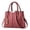 Pink_003, variant on Bmisegm Casual Leather Messenger Bag Large Capacity Handbag Fashion Womens Bag Extra Large Shoulder Bag Grey One Size