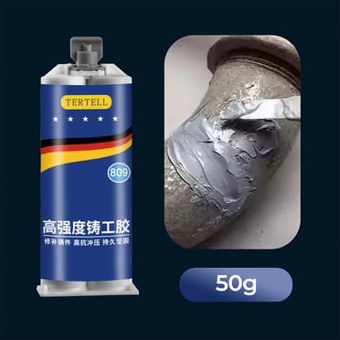 Adhésif de Réparation pour Métal à Moins de 5 $! Kadlawus Pâte Époxy de Réparation pour Métal, Adhésif Haute Résistance pour Acier, Fer, Aluminium et Cuivre, Remplissage Imperméable pour Fuites, Fissures et Pièces Cassées