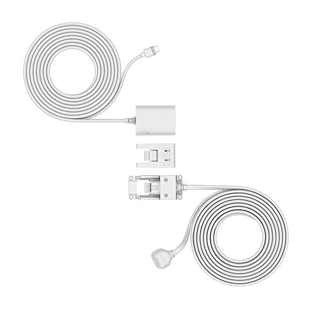 Ring Adaptateur Secteur Intérieur/extérieur (USB-C) pour Stick Up Cam Pro, Spotlight Cam Plus, Spotlight Cam Pro - Blanc
