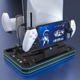 thumbnail image 2 of PS5 Slim Bracket And Cooling Station, With RGB LED Controller, Charging Station For PlayStation 5, PS5 Controller Charger For Dual Sensing And Edge Controller, PS5/PS5 Slim Accessory Cooling, 2 of 8