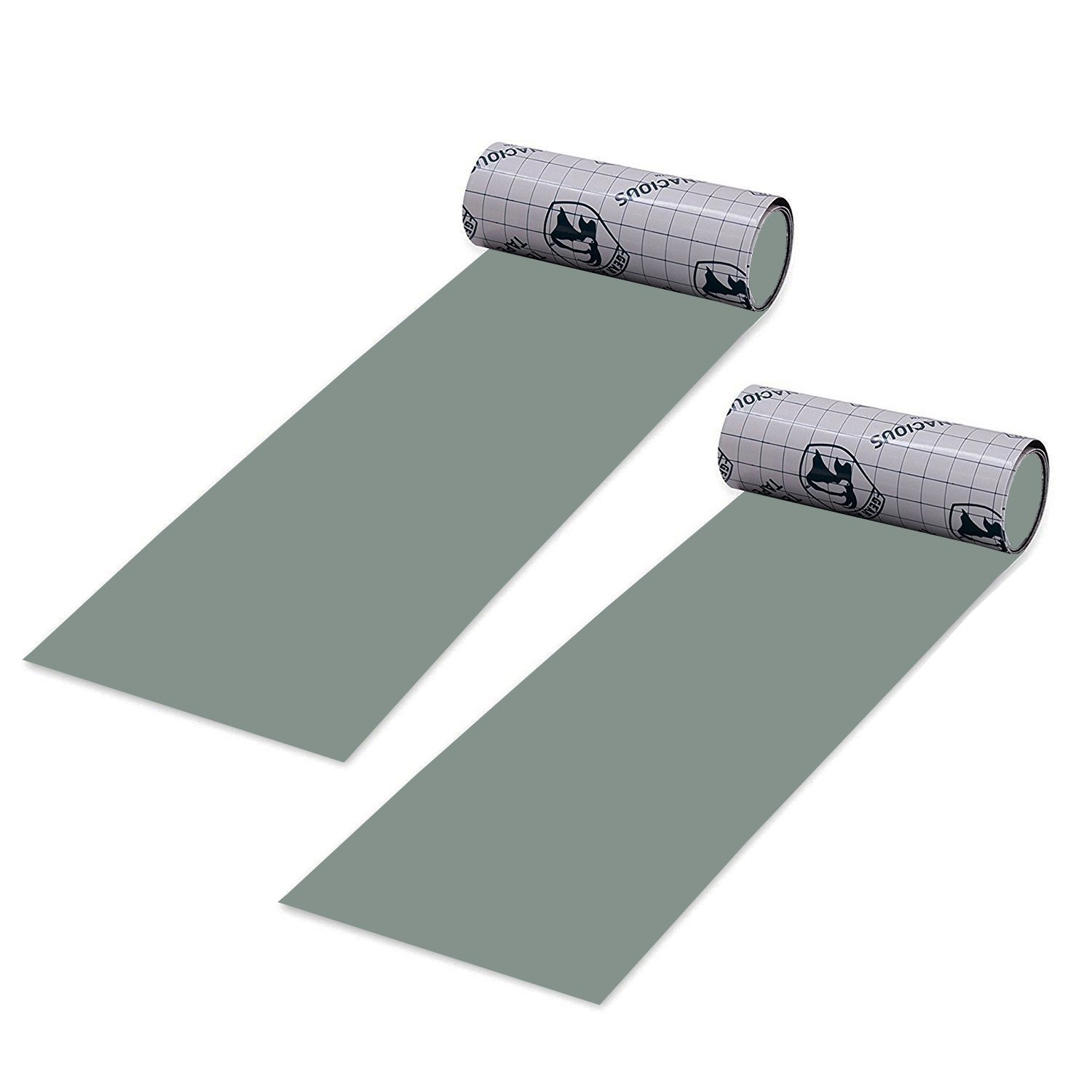 (2 Pack) Gear Aid Tenacious Tape Repair Tape Fabric Vinyl 3” x 20” (Sage Green)