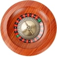 thumbnail image 1 of Ensemble de Roues de Roulette en Bois, Roue de Roulette Professionnelle Roue de Roulette Européenne, Jeux de Table de Loisirs sur Plateau Tournant, Parfait pour une Soirée Jeux à la Maison Ou une Boîte de Nuit, 1 of 5