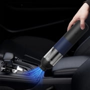 Dvkptbk Vacuum Cleaner Car Vacuum with Powerful Suction, 2 in 1-Hand Vacuum & Hand Blow Pump, Mini Vacuum for Crevices, Keyboard Cleaner, USB Rechargeable Home Essentials