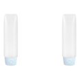 thumbnail image 3 of QualitChoice Travel Bottle Portable Shower Gel Dispensing Container Refillable Leakproof Dispenser Tube Household Organizer 50ML Blue 2Set, 3 of 6