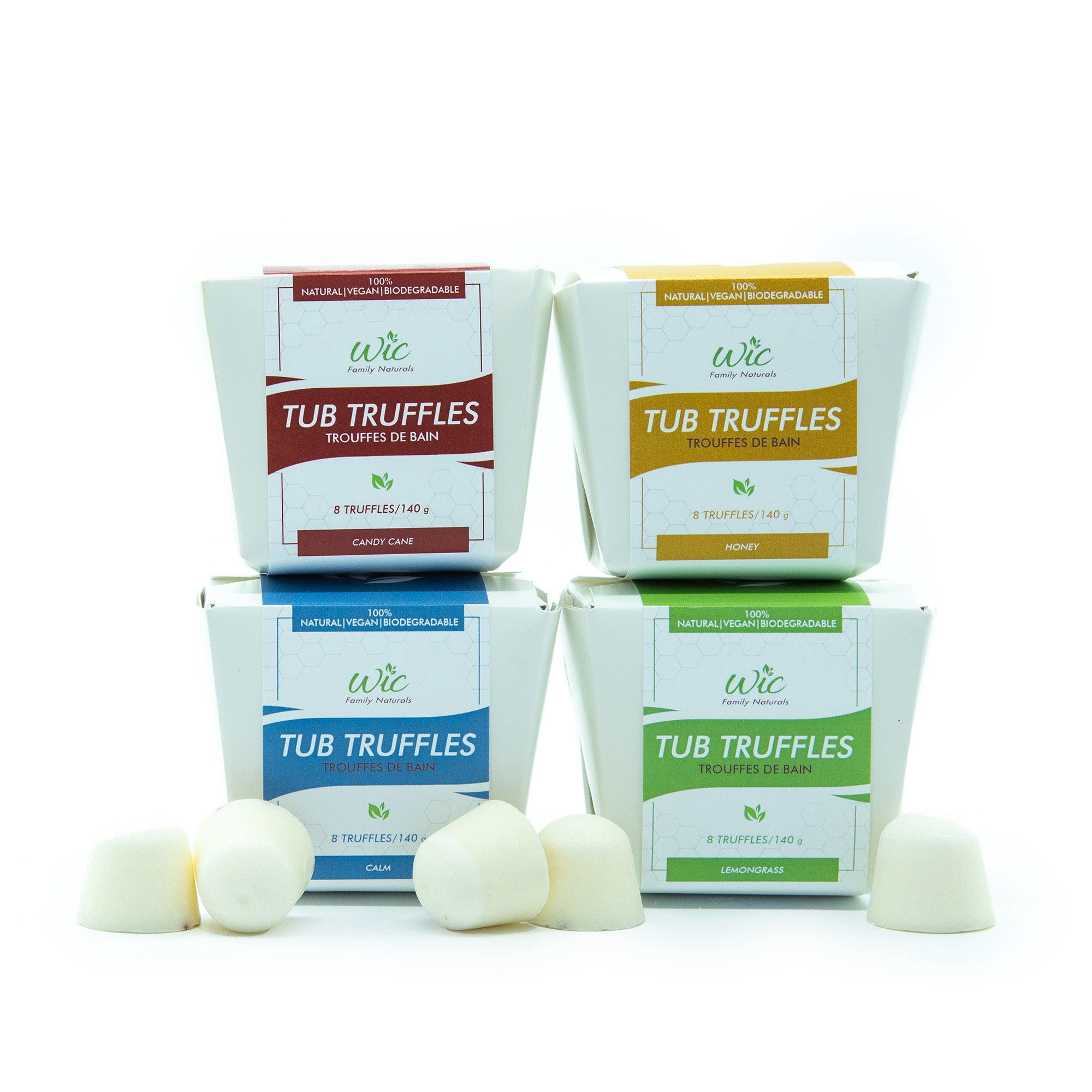 Tub Truffes AKA Mini Bombes de Bain Naturelles - Ensemble Cadeau Pack Varié
