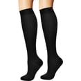 thumbnail image 1 of 2025 Collants Tricotés de Compression Unis Femmes Chaussettes Antidérapantes Chaussettes Mi-Mollet Résille pour Femmes Chaussettes de Sport Football Longues Bas d'Hiver pour Femmes Compression, 1 of 3
